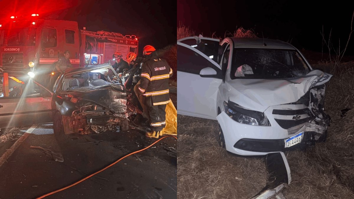 Uma pessoa morre e outras 4 ficam feridas em batida frontal em vicinal entre Ipaussu e Bernardino de Campos